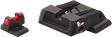Smith & Wesson M&P adjustable sights | fiber optic