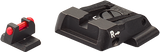 Smith & Wesson M&P adjustable sights | fiber optic