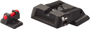 Smith & Wesson M&P adjustable sights | fiber optic
