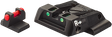 Smith & Wesson M&P adjustable sights | fiber optic