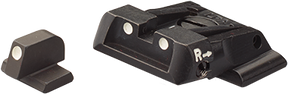 Smith & Wesson M&P adjustable sights | white dots