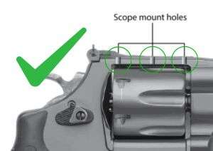 Smith & Wesson revolver [686 629 19 66 586 & other] adjustable sights | fiber optic