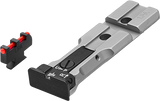 Smith & Wesson revolver [686 629 19 66 586 & other] red dot ready adjustable sights | fiber optic