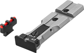 Smith & Wesson revolver [686 629 19 66 586 & other] red dot ready adjustable sights | fiber optic