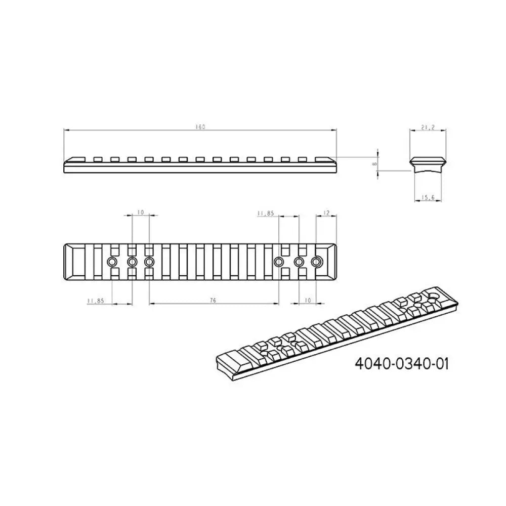 Steyr SM12 [8x57] Picatinny rail [steel]