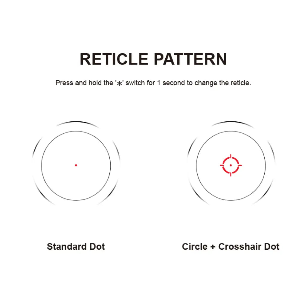 Vector Optics Nautilus 1x30 Scope Double Reticle red dot Vector Optics