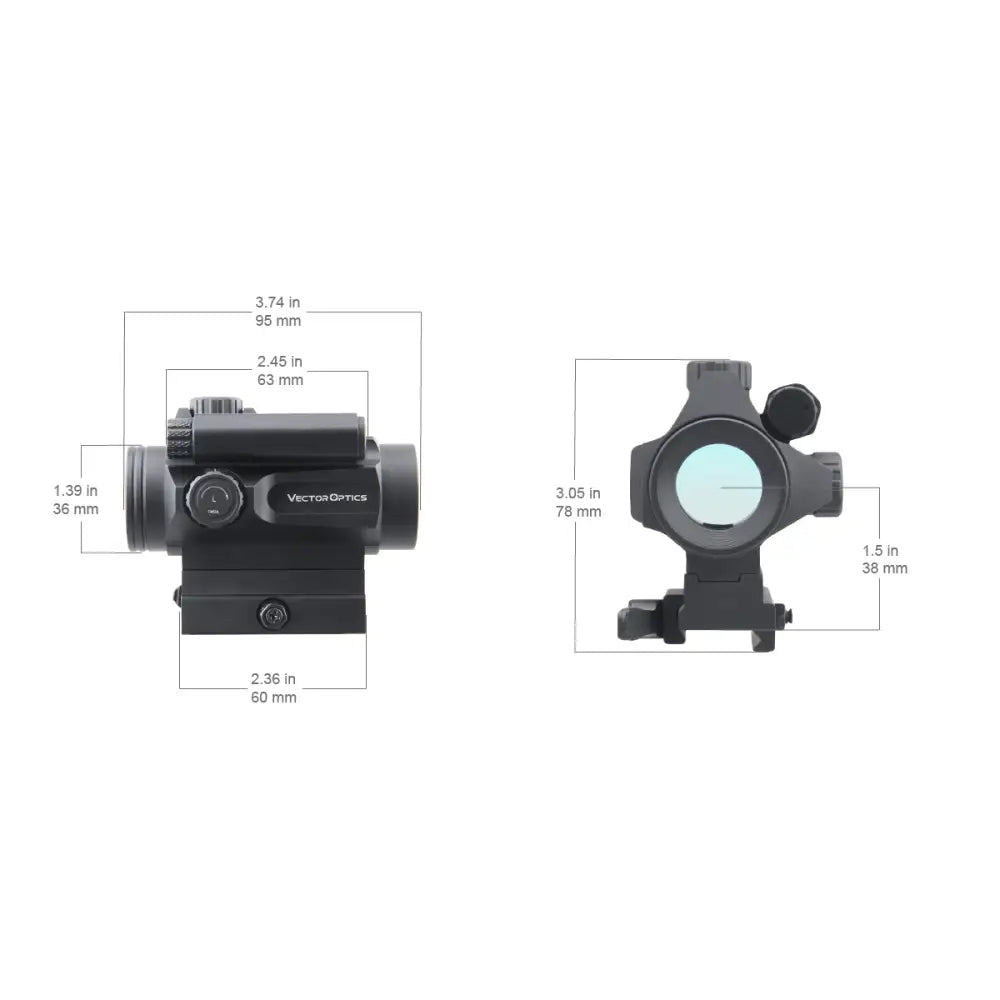 Vector Optics Nautilus 1x30 Scope Double Reticle red dot Vector Optics
